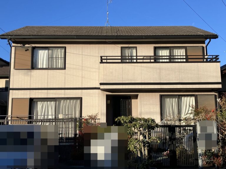 多治見市　屋根塗装　外壁塗装　塗り替え前