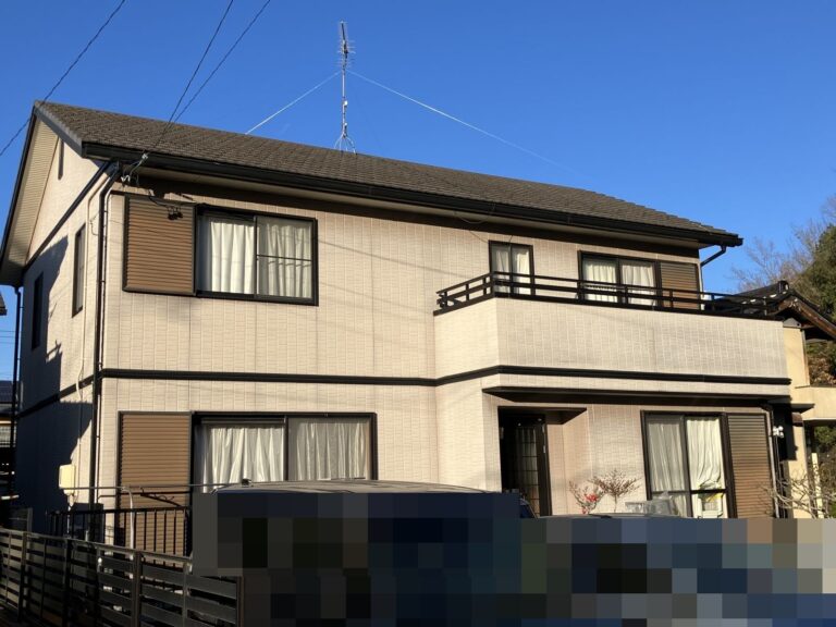 多治見市　屋根塗装　外壁塗装　塗り替え前