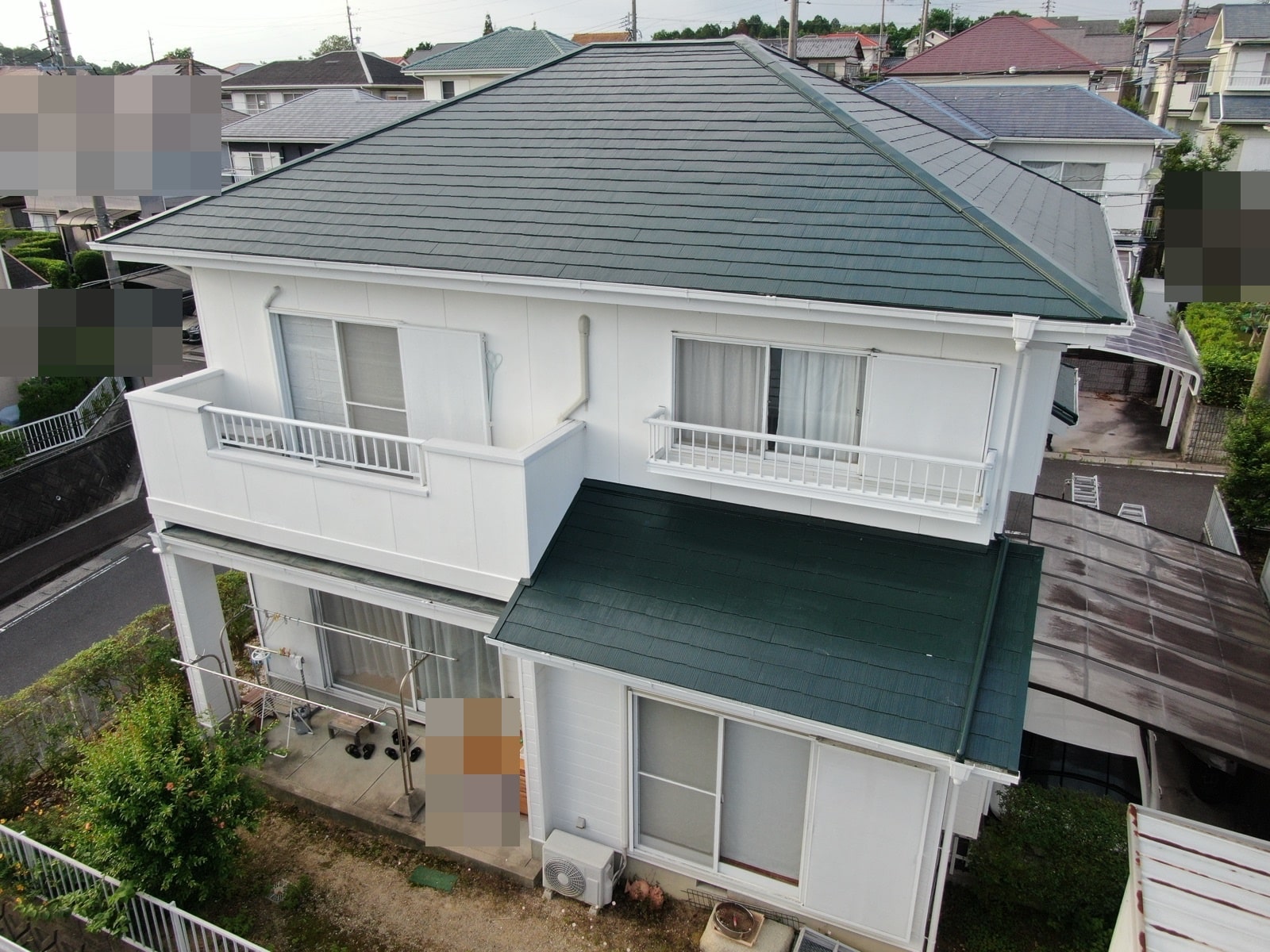 多治見市脇之島町　屋根塗装工事　付帯部塗装