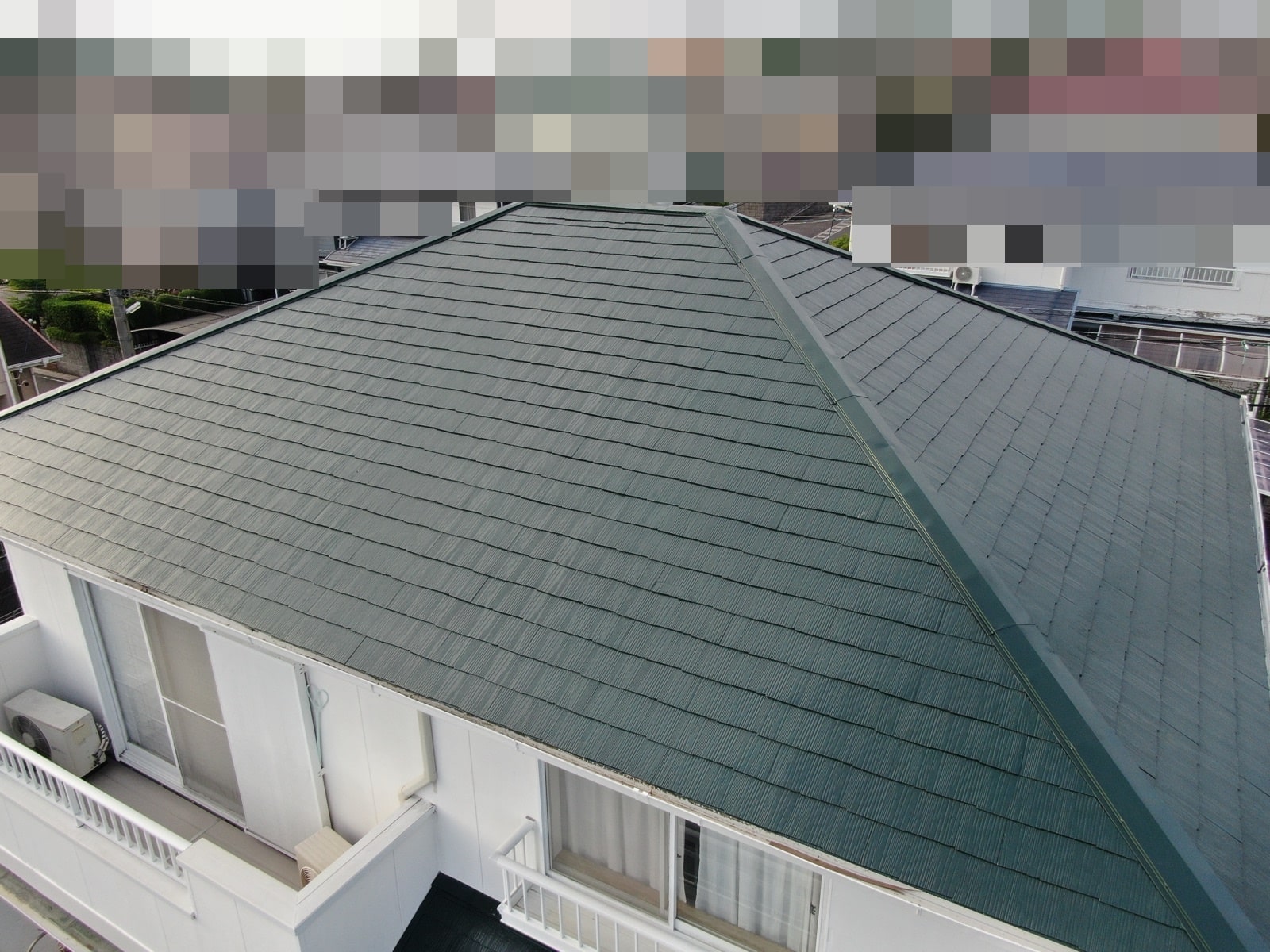 多治見市脇之島町　屋根塗装工事　付帯部塗装