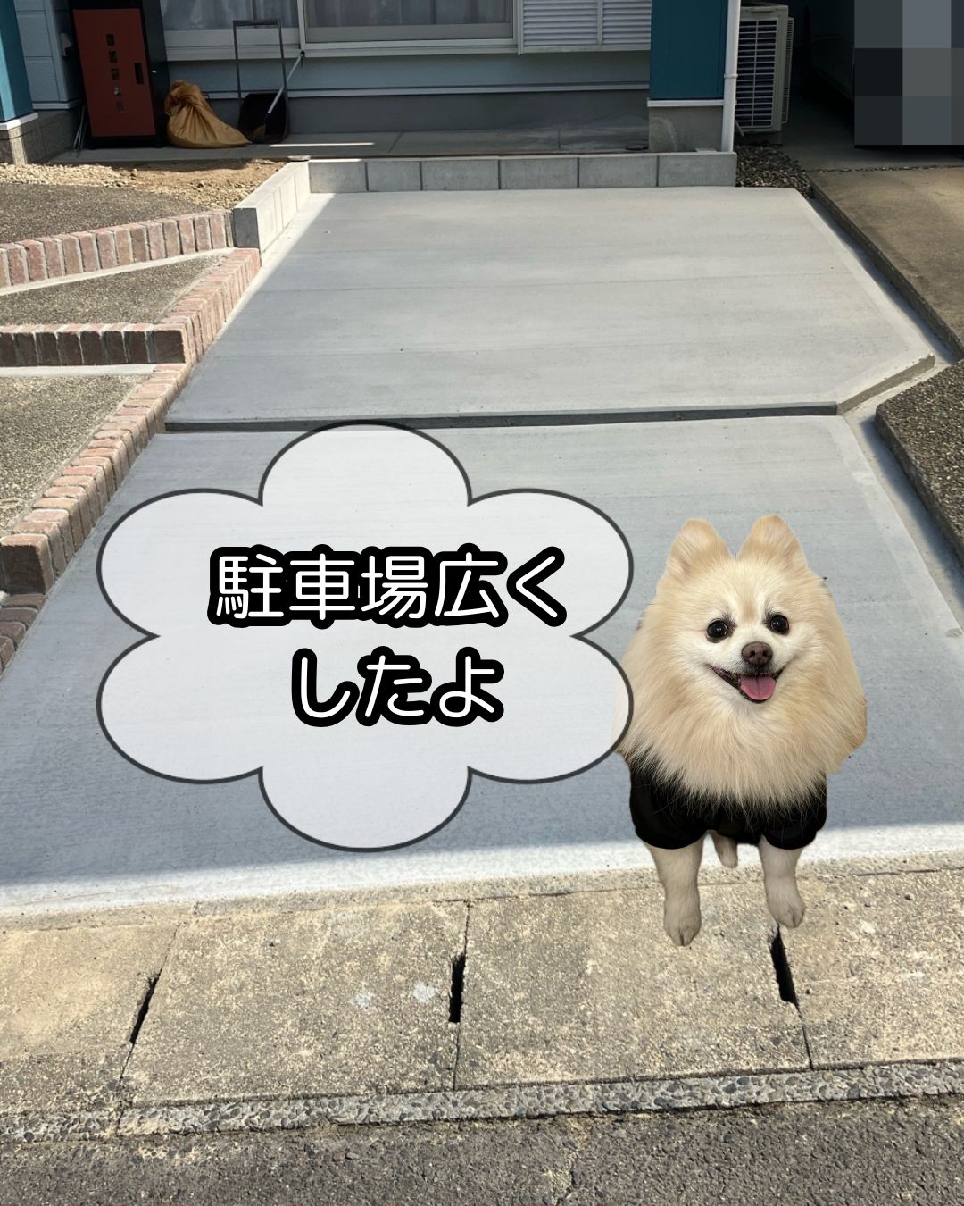 多治見市　日成ホーム　土間工事