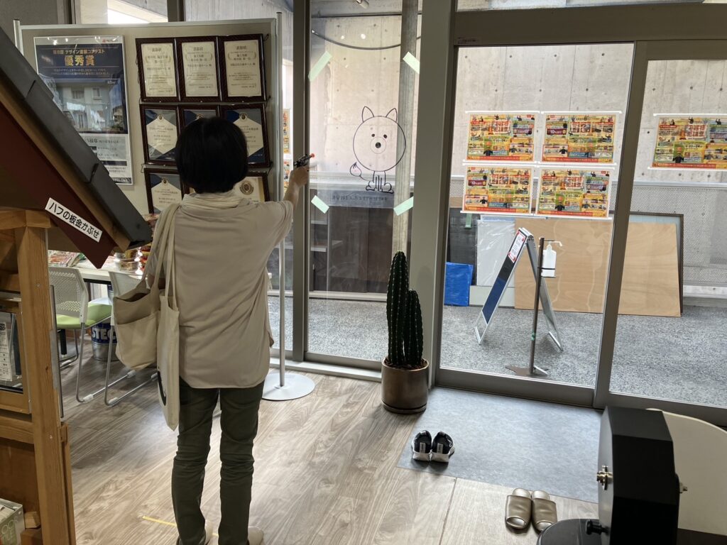 日成ホーム 感謝祭 的当てゲーム
