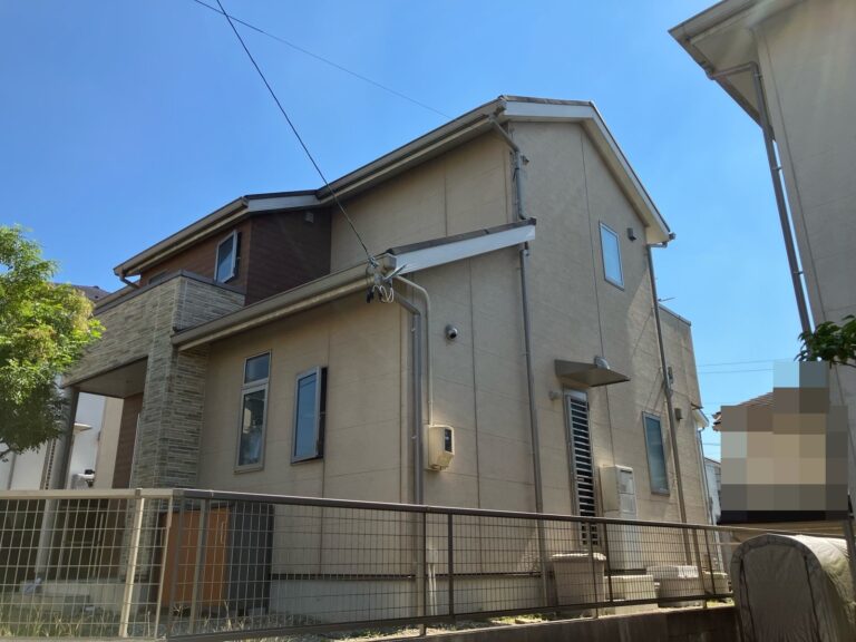 多治見市　外壁塗装工事　施工前