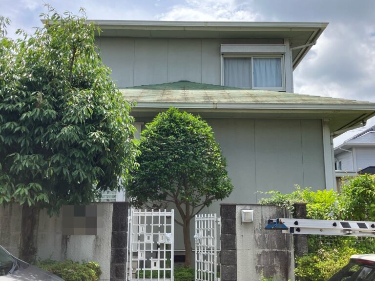 多治見市　屋根塗装　外壁塗装　施工前