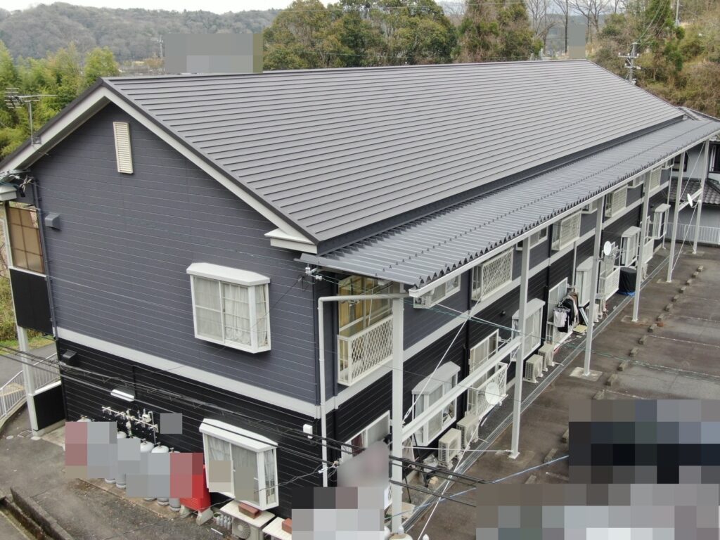 土岐市でアパートのリフォーム工事完成