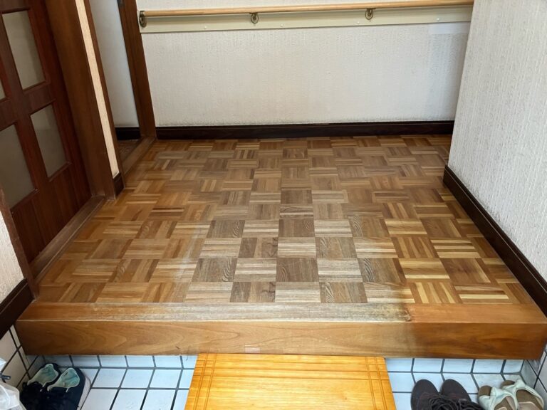 廊下リフォーム前