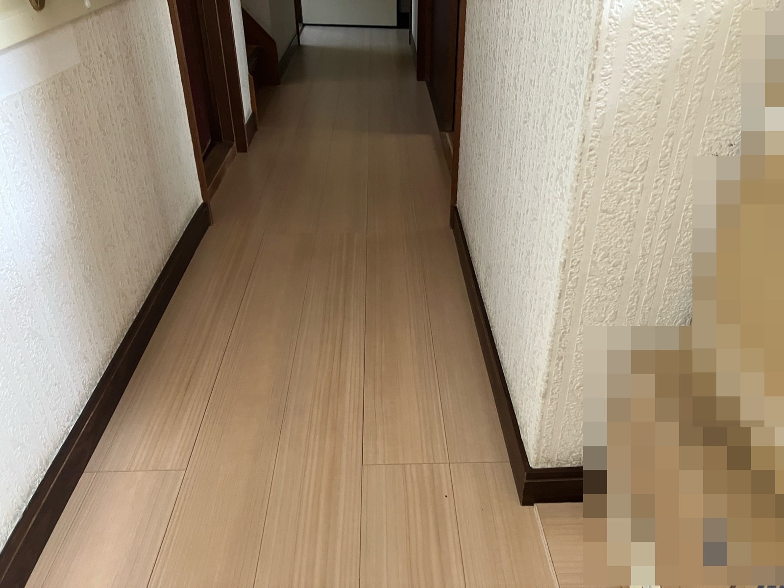 リフォームで床重ね張り完成