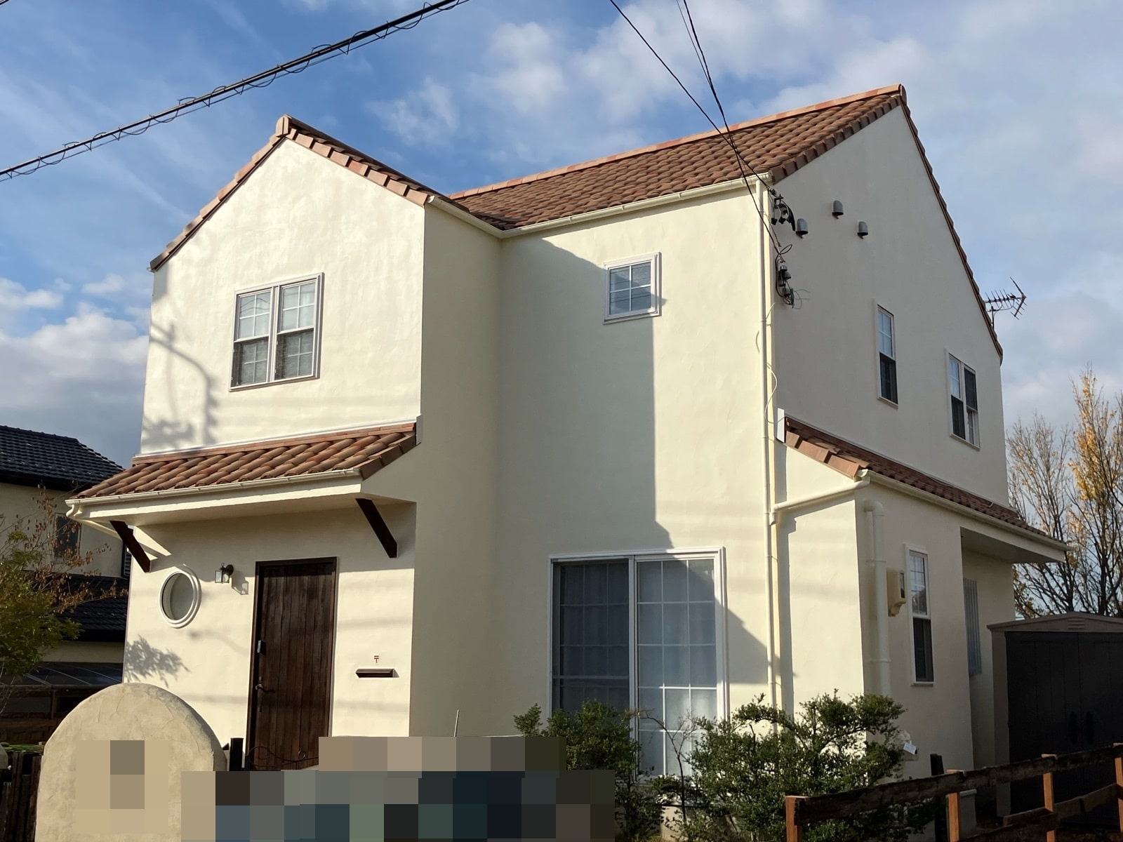 可児市皐ケ丘で外壁塗装工事