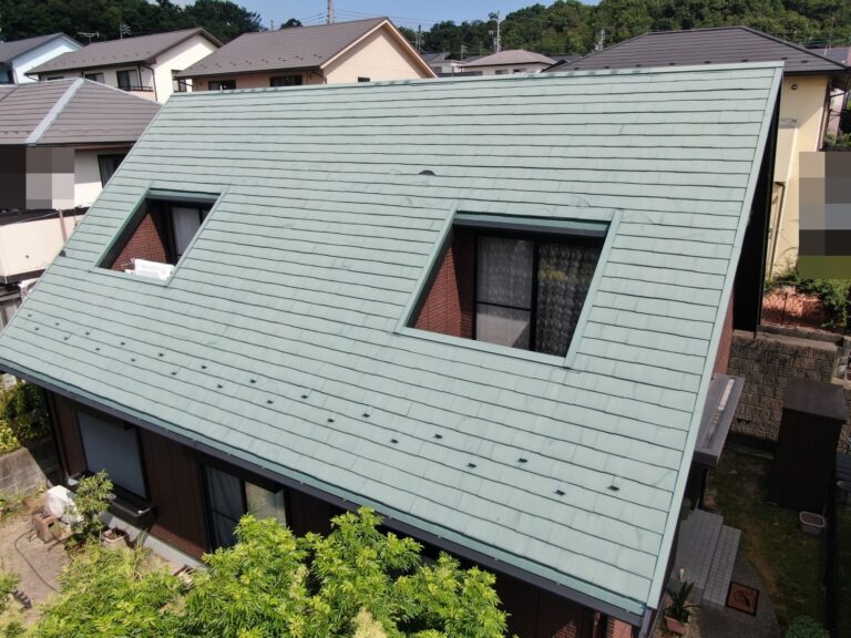土岐市　屋根カバー工事前の劣化した屋根