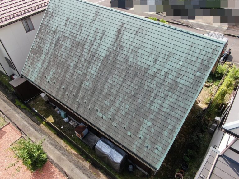 土岐市　屋根カバー工事前の劣化した屋根