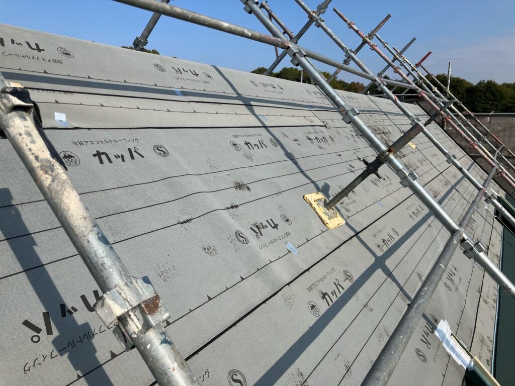 土岐市　屋根ルーフィング