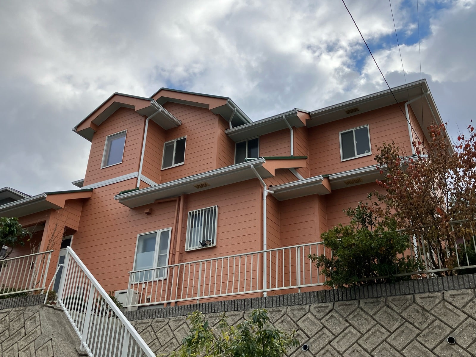 多治見市で屋根外壁塗装後