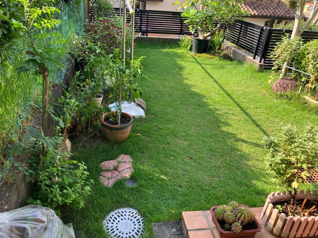 庭 人工芝