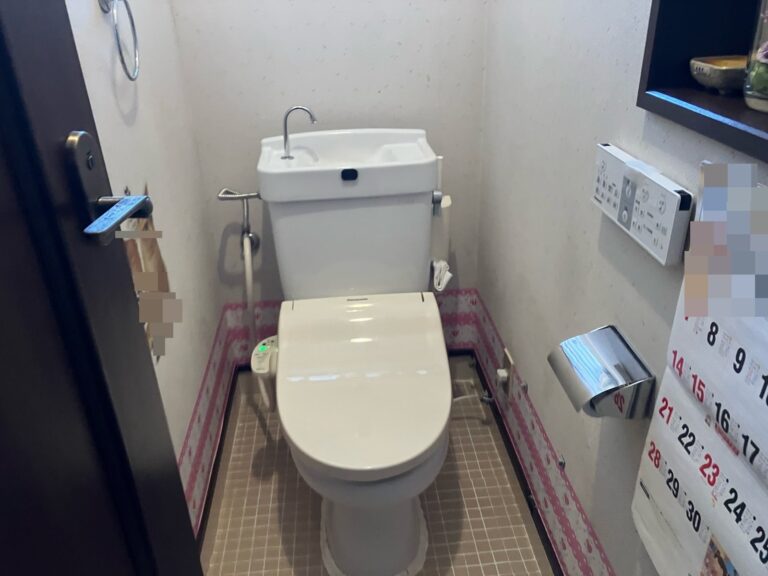 トイレ交換工事前