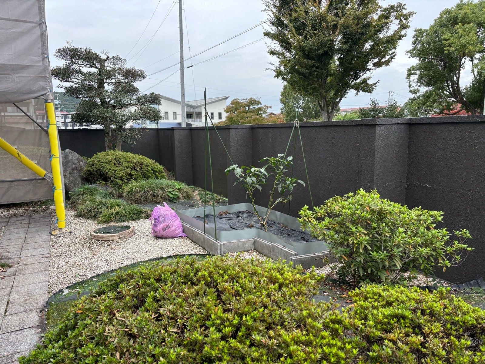 瑞浪市　塀　塗装後