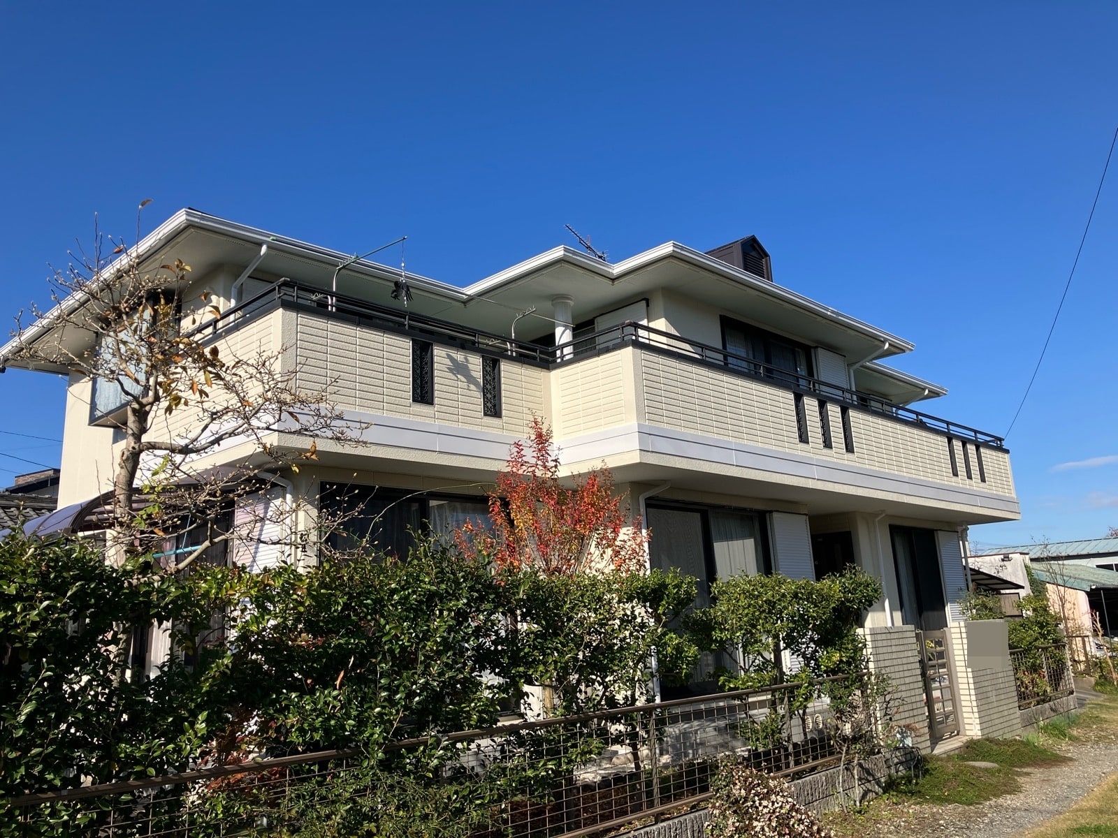 土岐市　屋根外壁塗装後