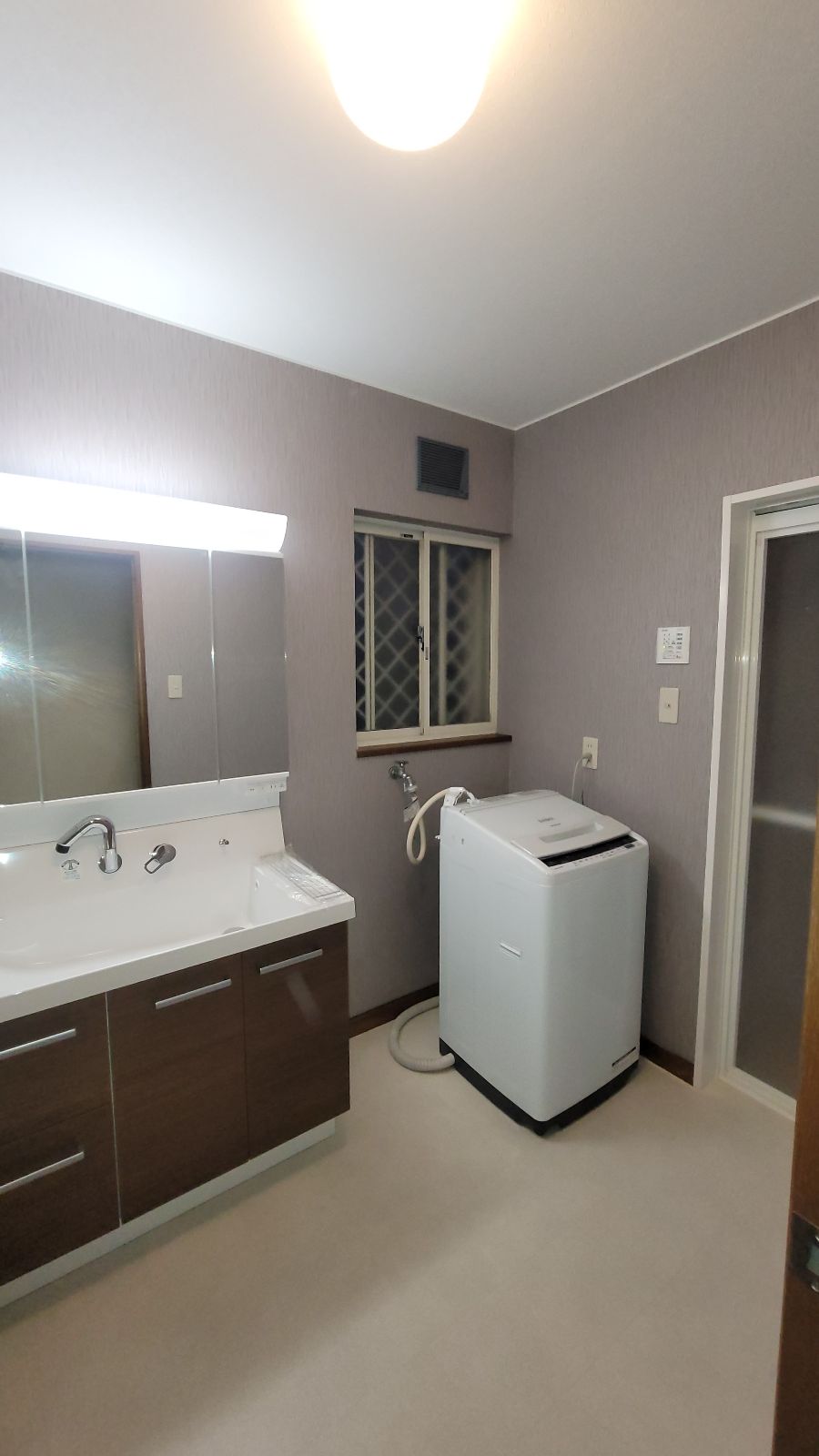 洗面所リフォーム後