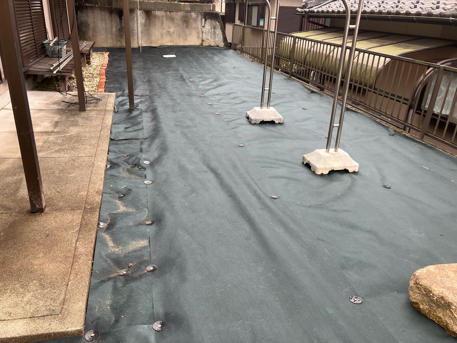 多治見市　防草シート　雑草対策