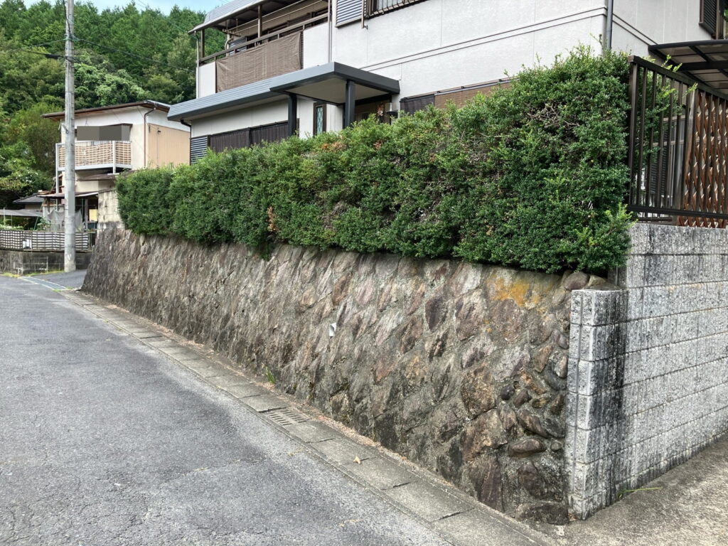 瑞浪市 生垣撤去工事 外構工事