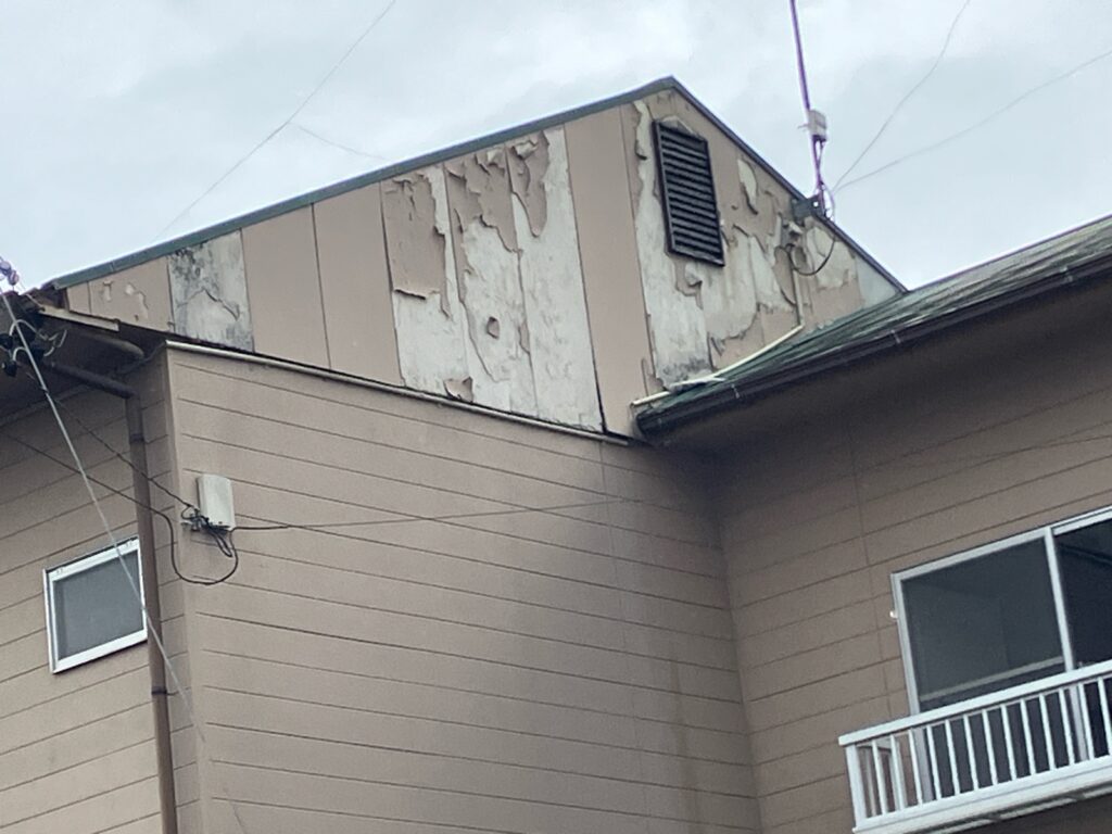 多治見市　外壁劣化症状