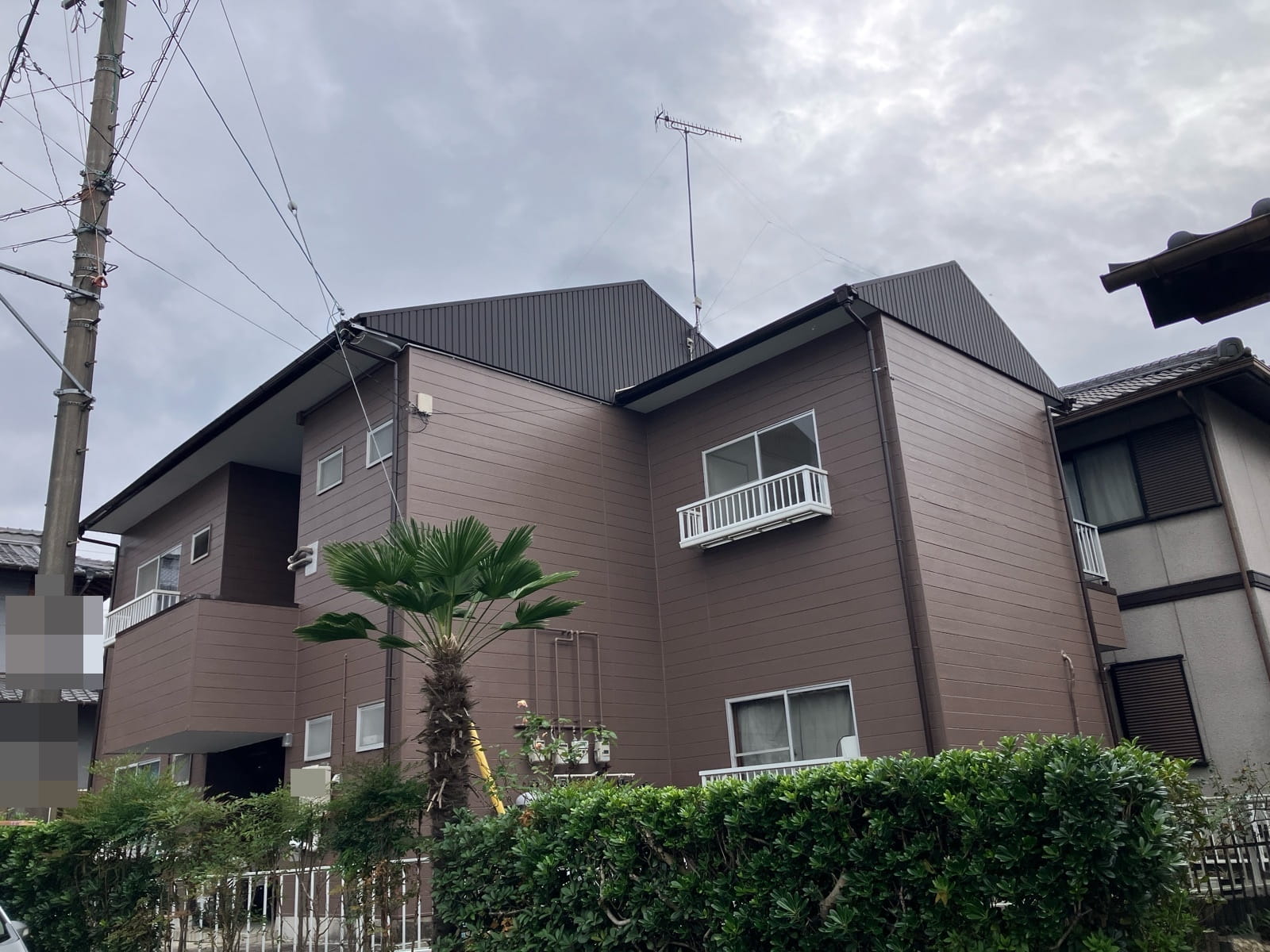 多治見市　外壁補修　板金