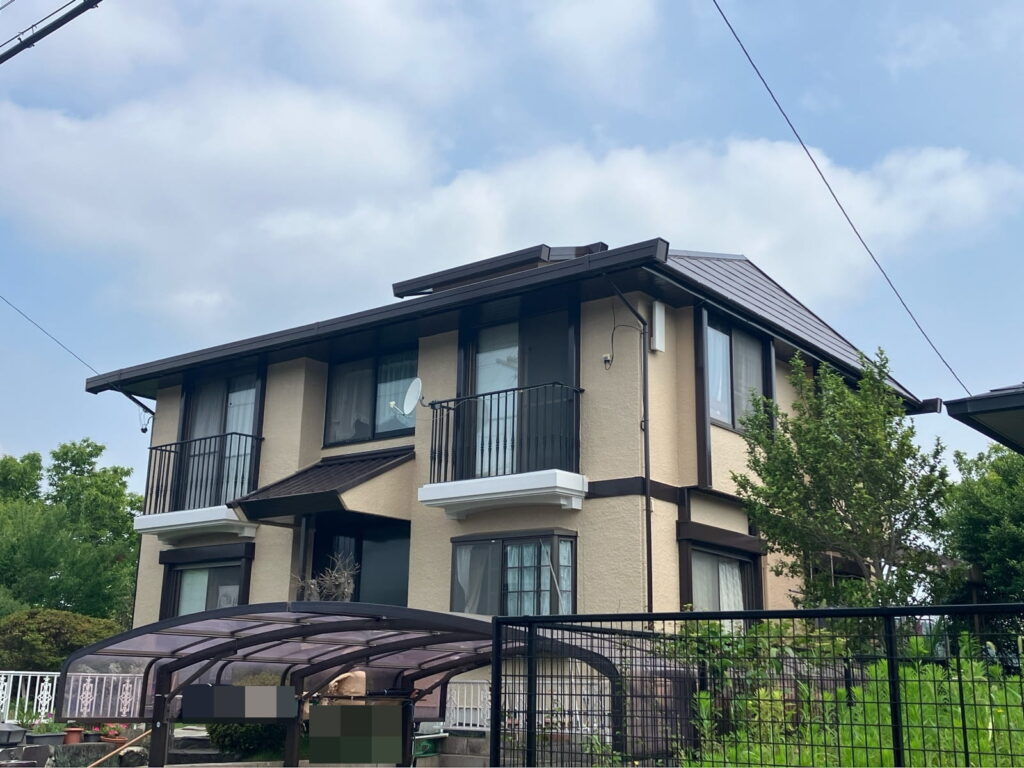 多治見市市之倉町 屋根外壁塗装工事 完成写真