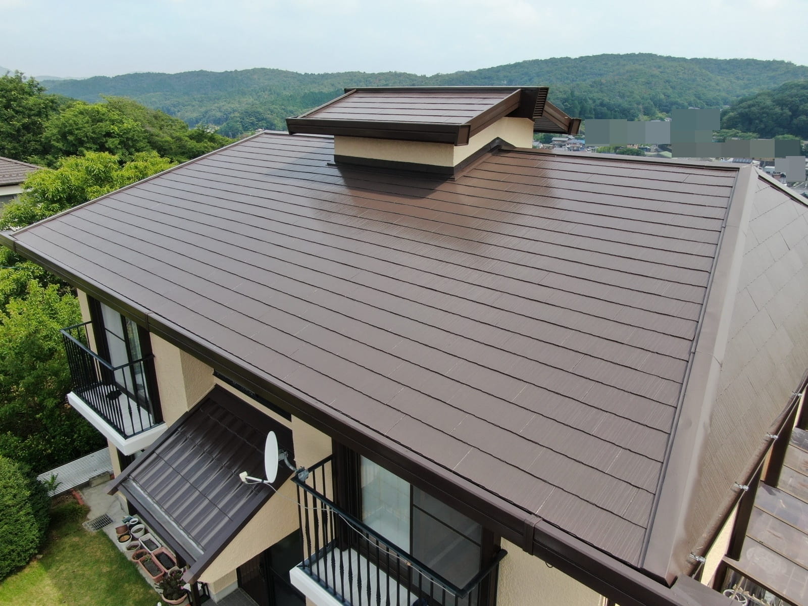 多治見市市之倉町　屋根外壁塗装工事　完成写真