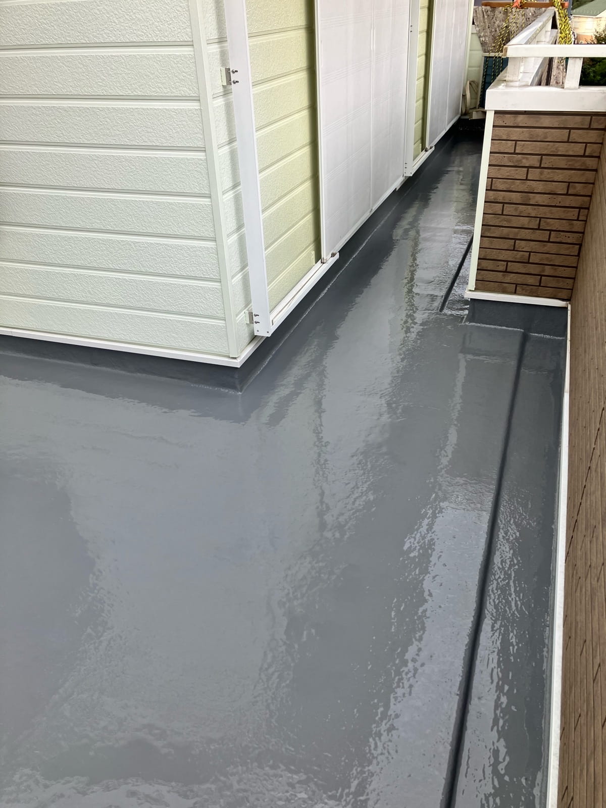 多治見市希望ヶ丘　ベランダ防水工事