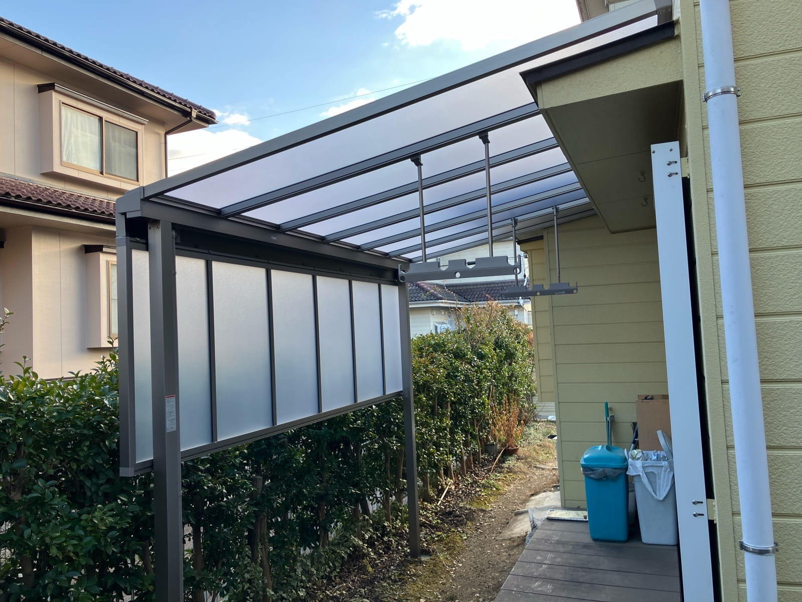 多治見市脇之島町　テラス設置