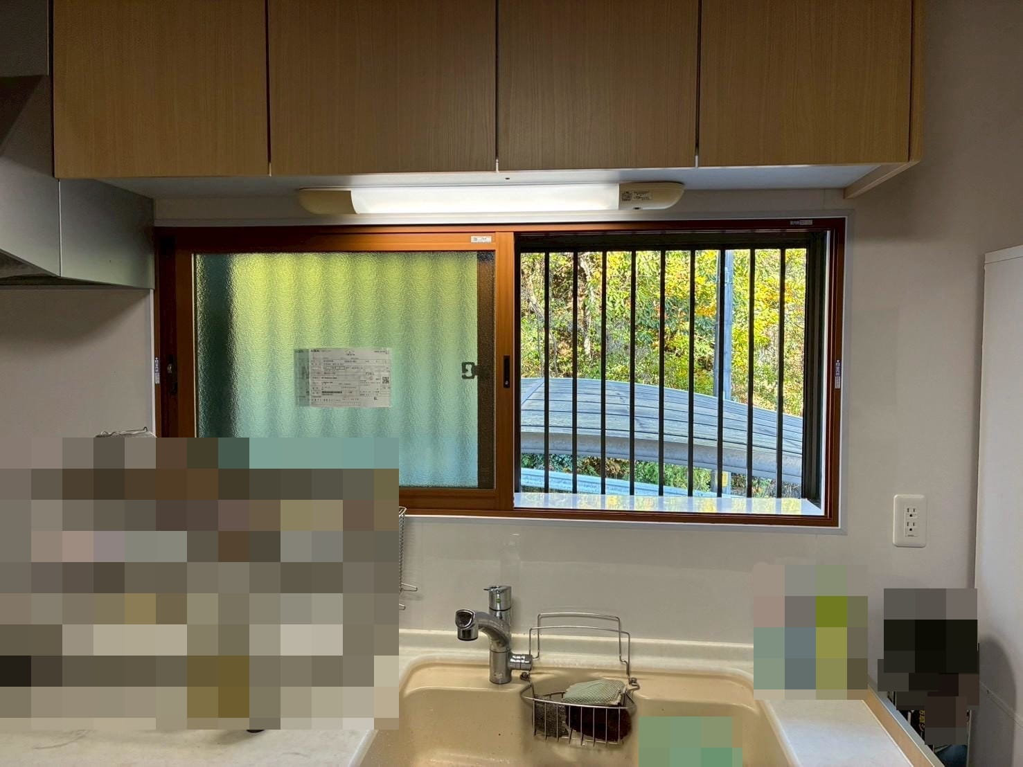 土岐市　キッチン　台所　窓　内窓サッシ