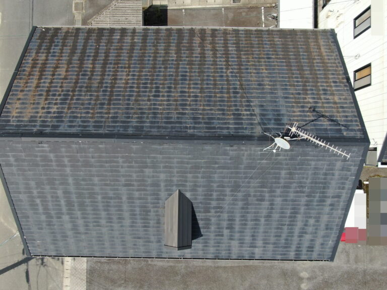 瑞浪市北小田町　アパート　屋根外壁塗装工事　塗り替え前