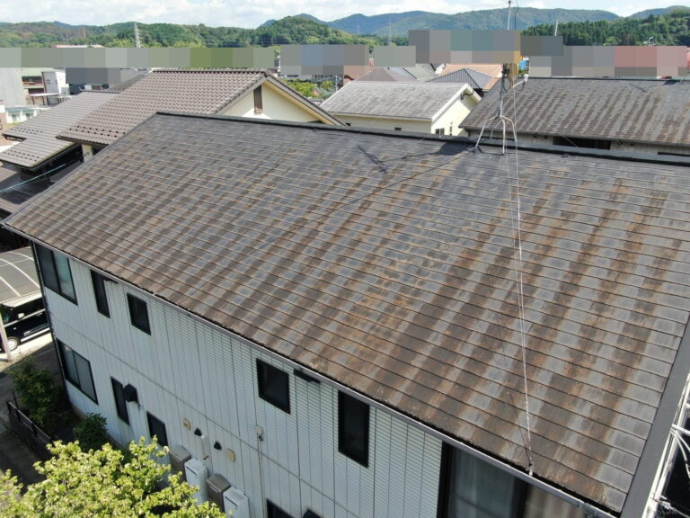 瑞浪市北小田町　アパート　屋根塗装　施工前