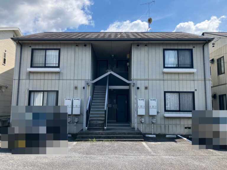 瑞浪市北小田町　アパート　屋根外壁塗装工事　施工前