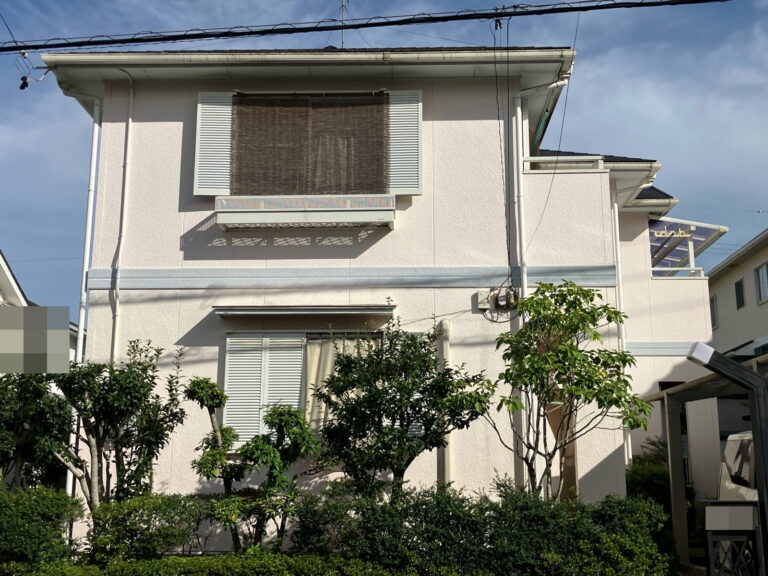 多治見市市之倉町　屋根外壁塗装工事　施工前