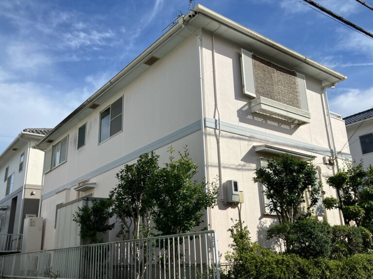 多治見市市之倉町　屋根外壁塗装工事　施工前