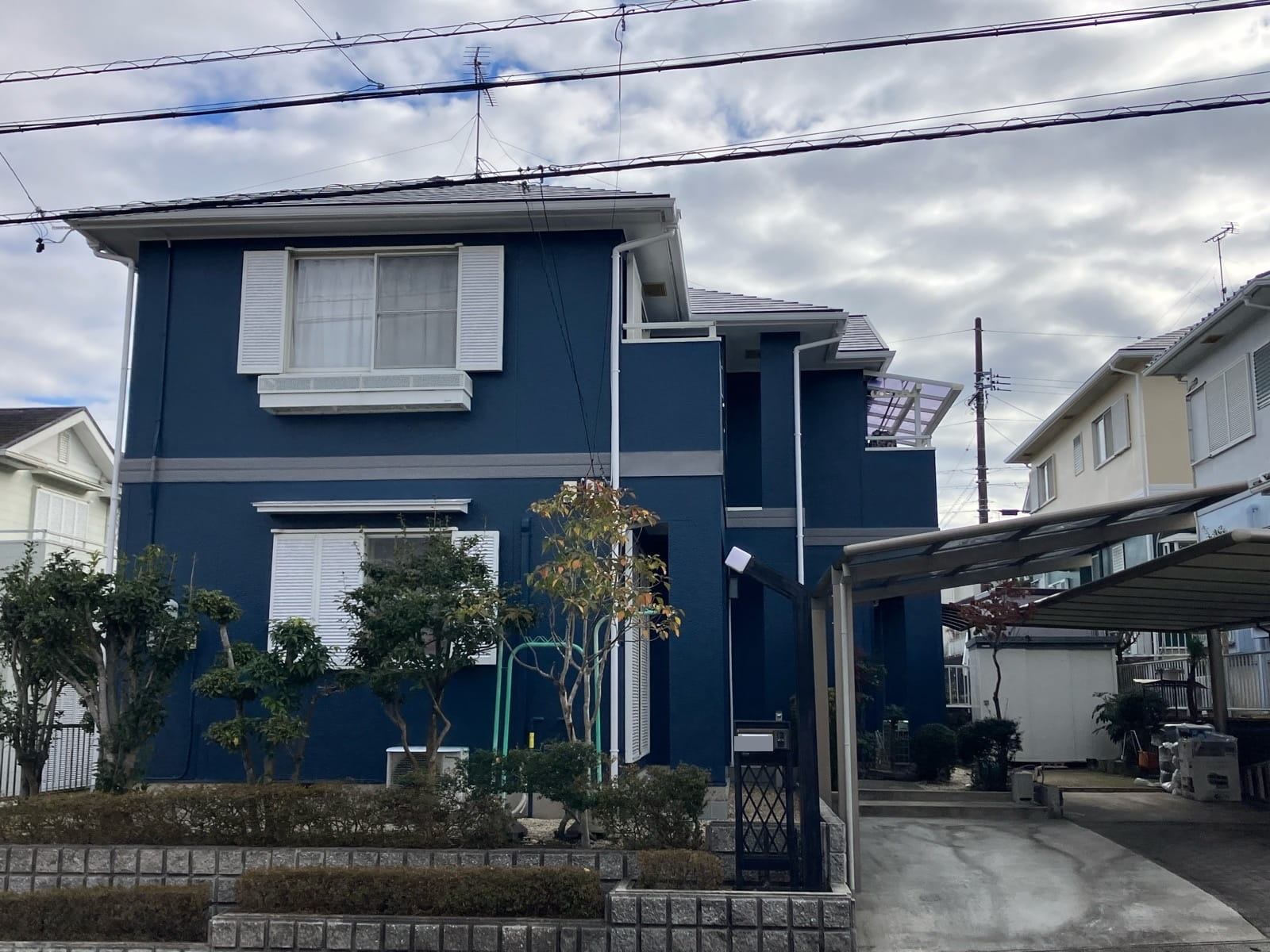 多治見市市之倉町　屋根外壁塗装工事