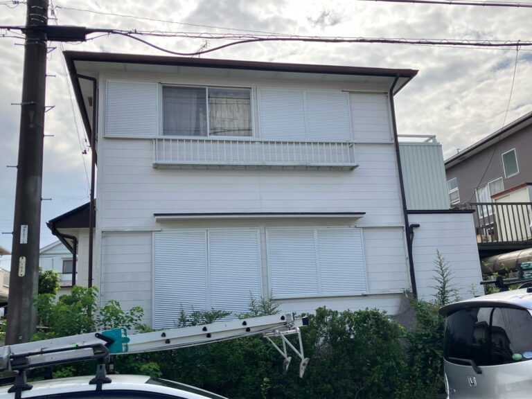 多治見市市之倉町　屋根外壁塗装工事　施工前