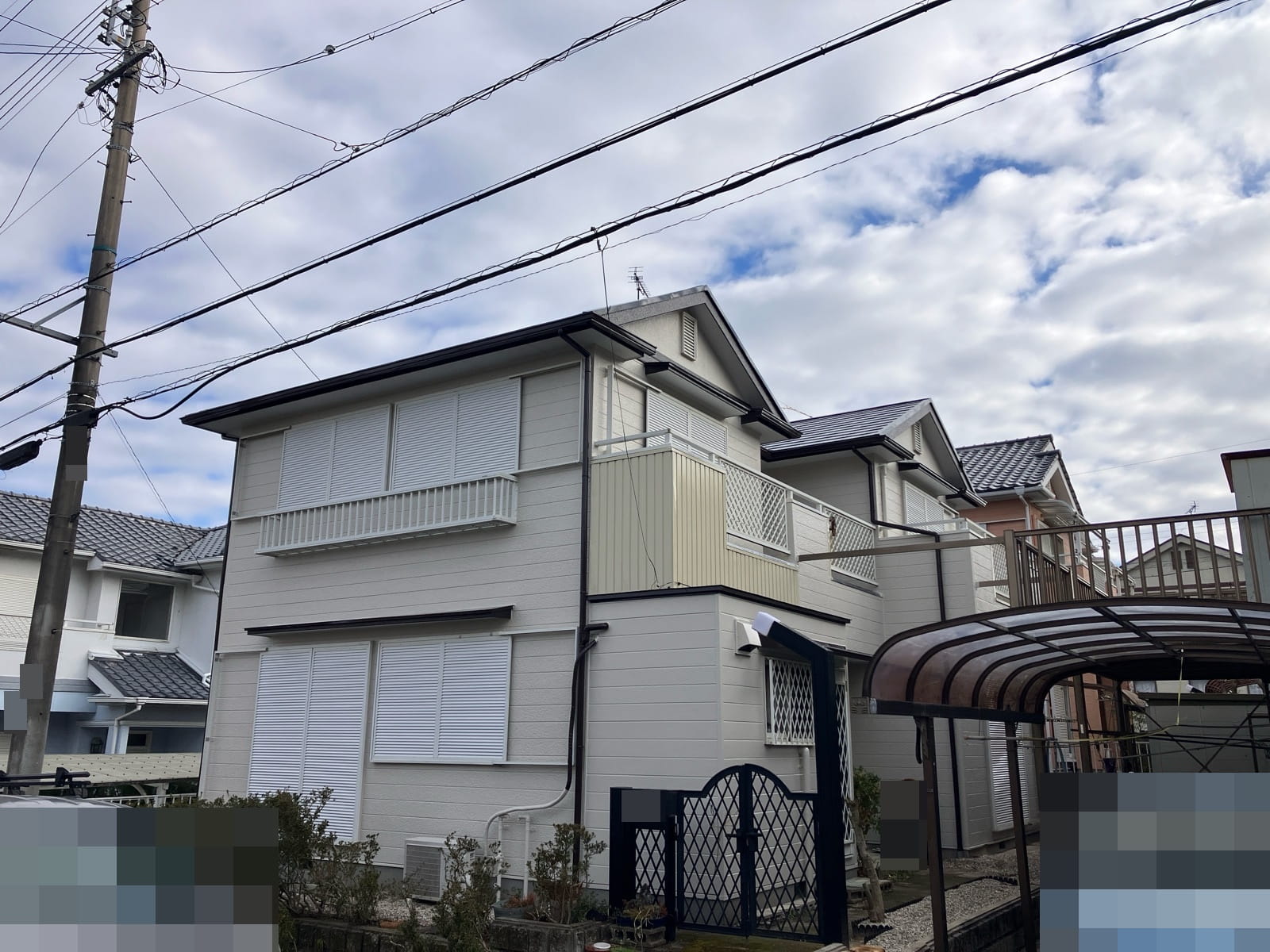 多治見市市之倉町　屋根外壁塗装工事