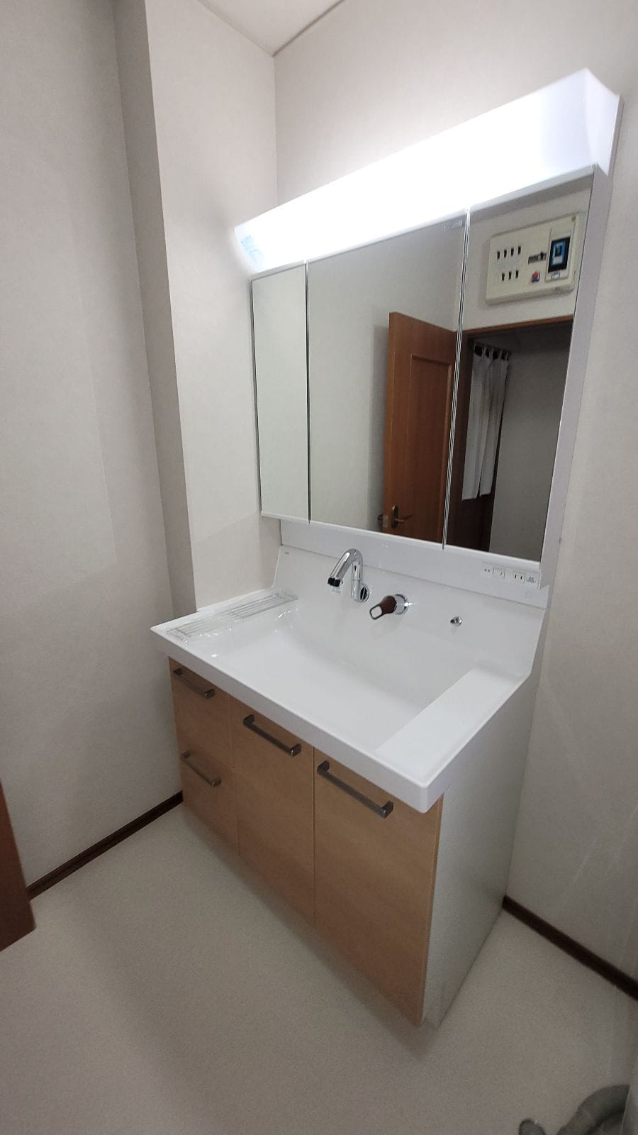 多治見市脇之島町　洗面所リフォーム