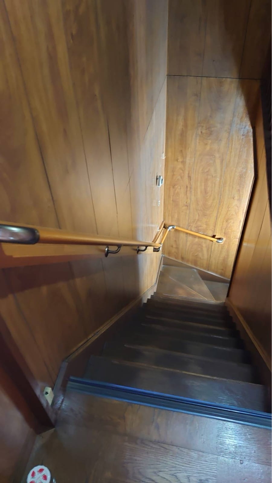 多治見市富士見町　室内階段　手すり取付け　後