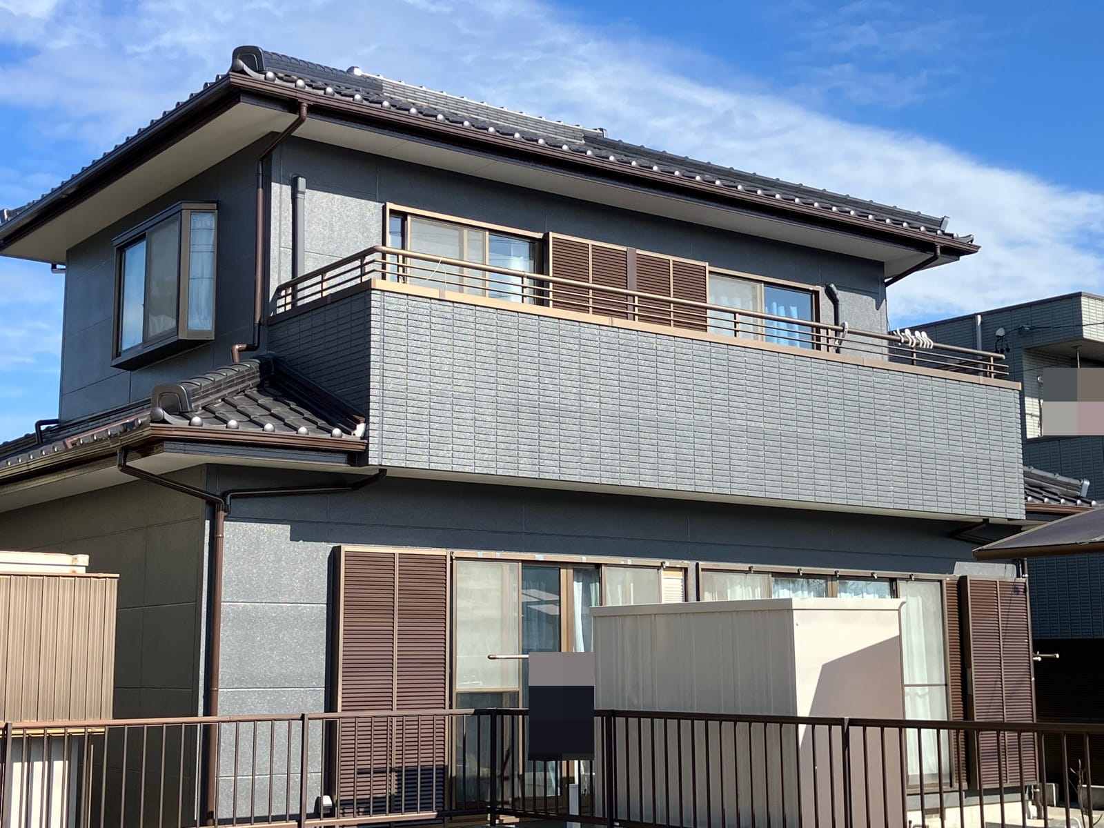 土岐市土岐津町　外壁塗装工事　完成