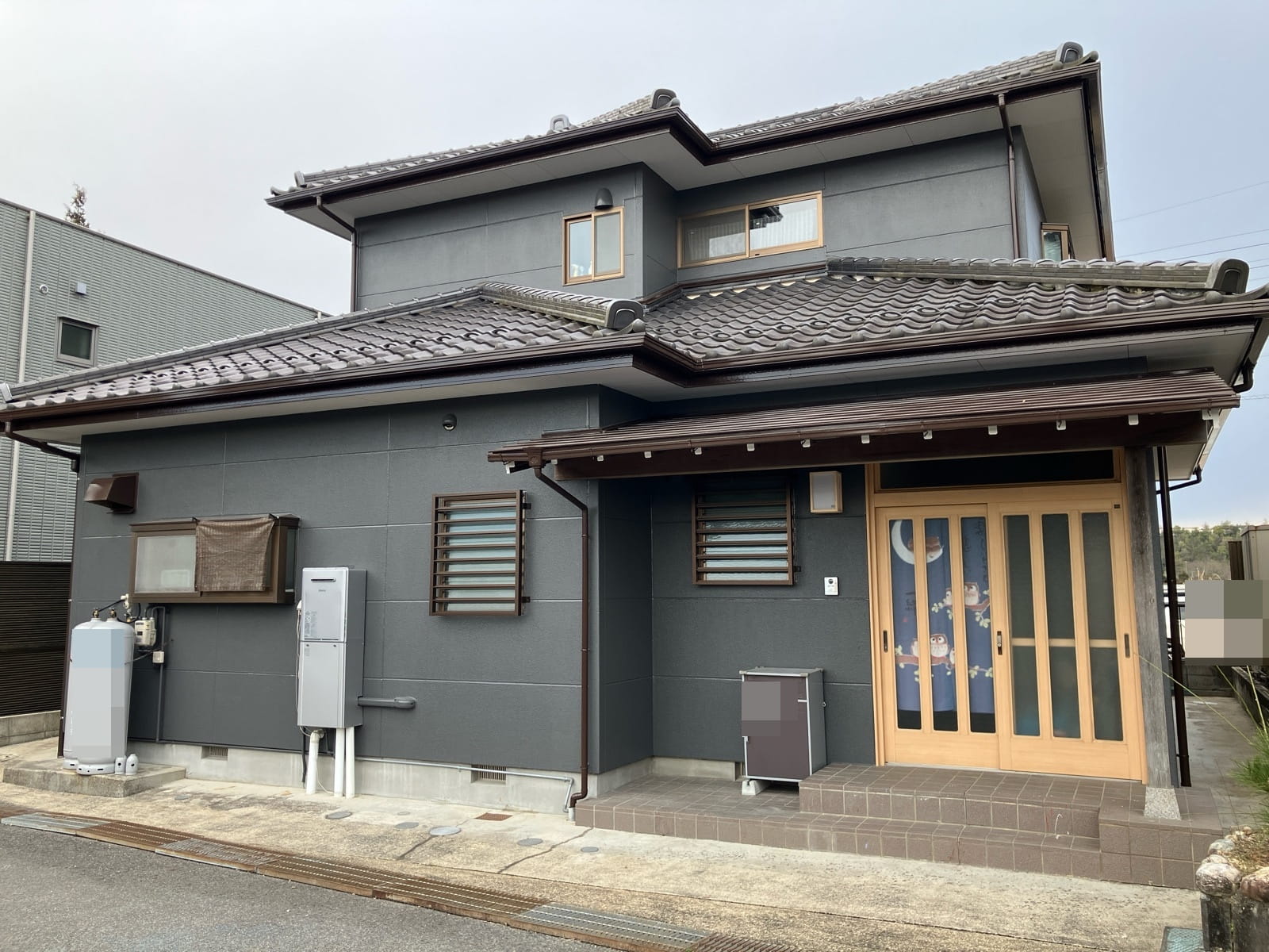 土岐市土岐津町　外壁塗装工事　完成