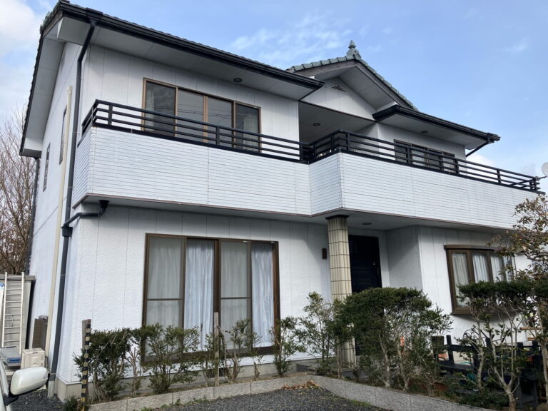 多治見市赤坂町　外壁塗装工事　施工前