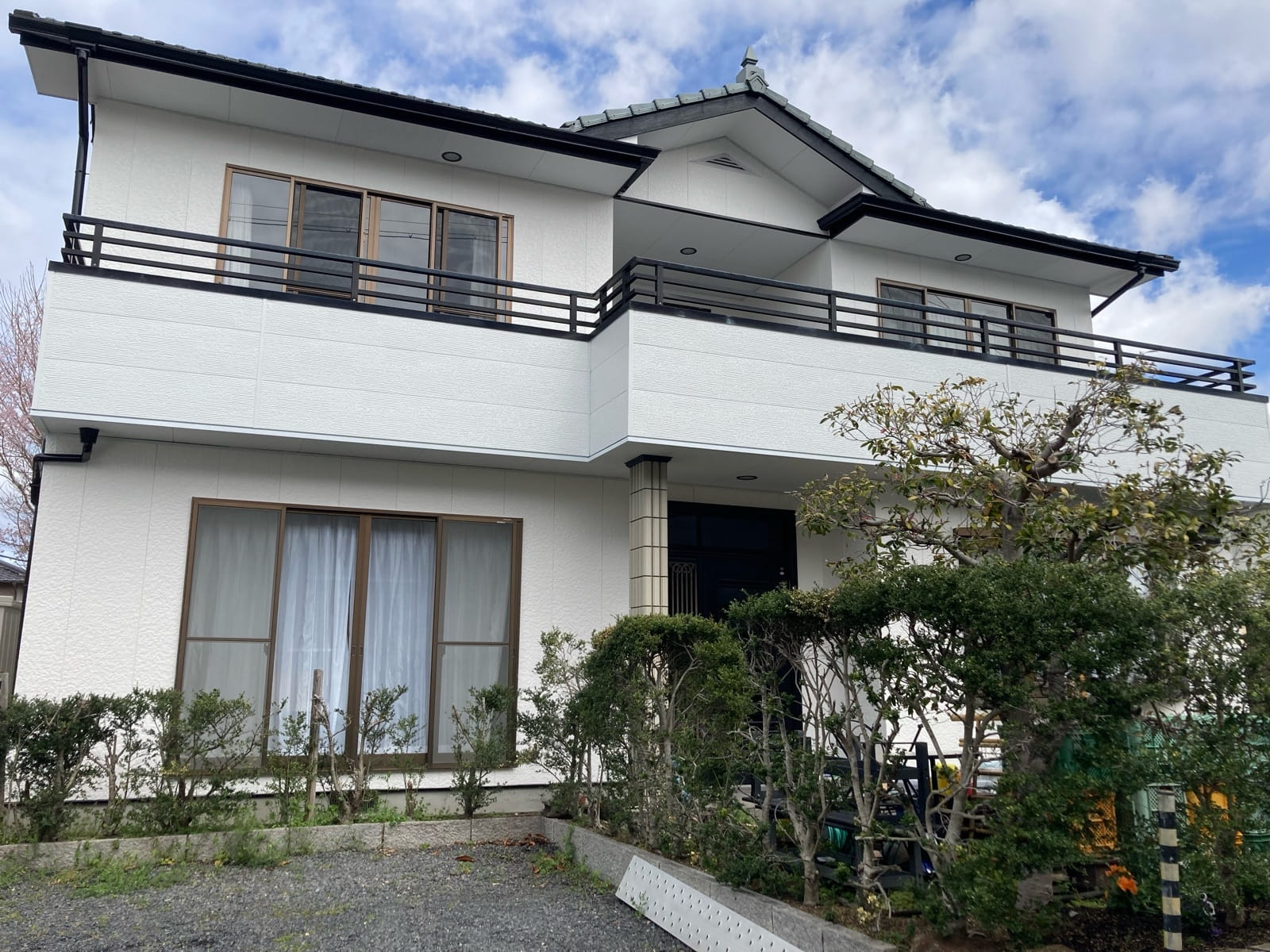 多治見市赤坂町　外壁塗装工事　完成