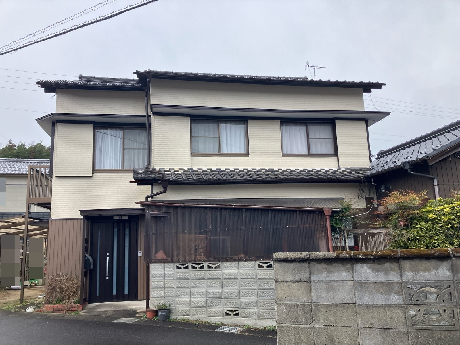 土岐市肥田町　外壁塗装工事