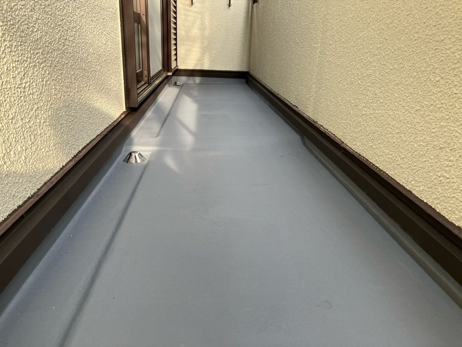 土岐市泉町久尻　ベランダ改修工事　ベランダ防水工事　施工後