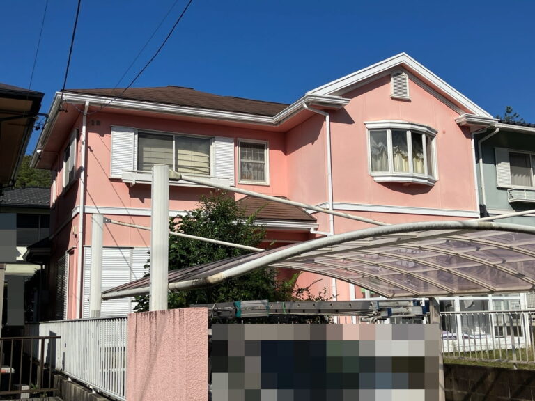 土岐市泉町久尻　屋根カバー工事　樋交換工事　施工前