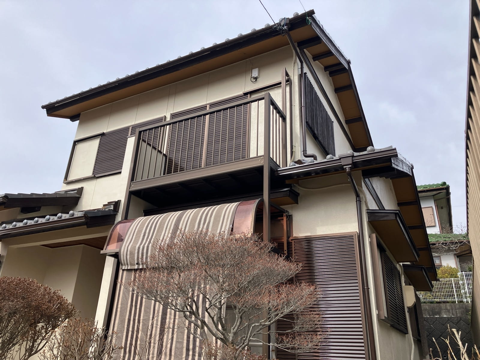 多治見市脇之島町　外壁塗装工事　完成写真