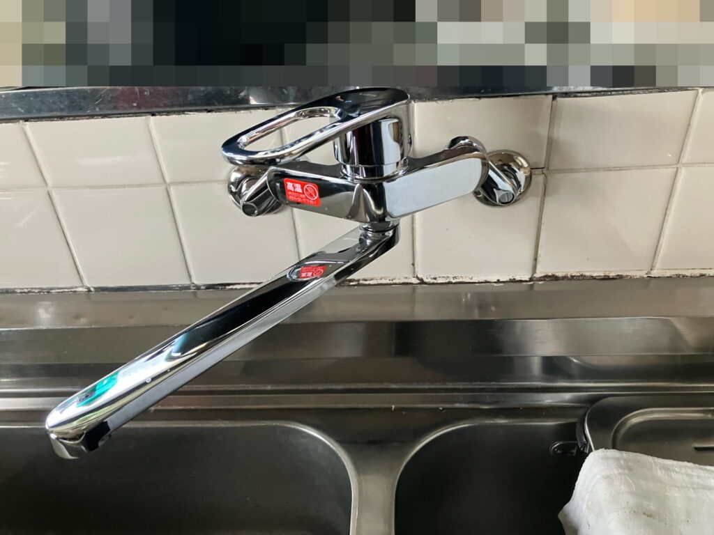 多治見市脇之島町　キッチン　蛇口交換工事