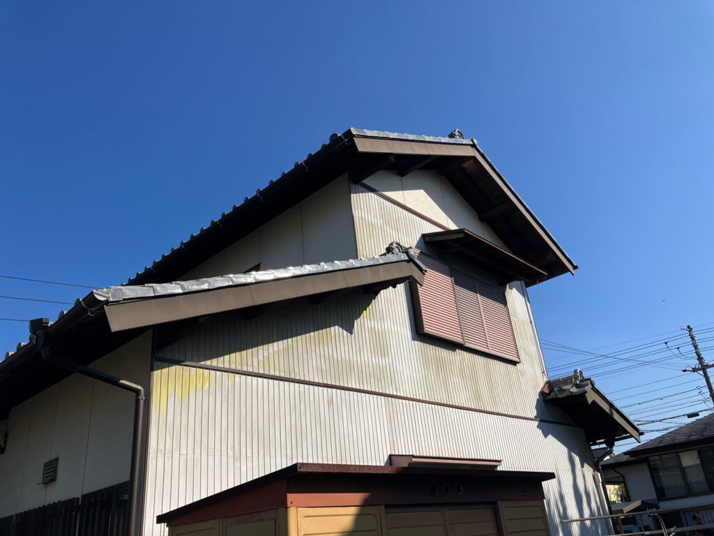 春日井市高森台　外壁塗装工事　塗り替え前